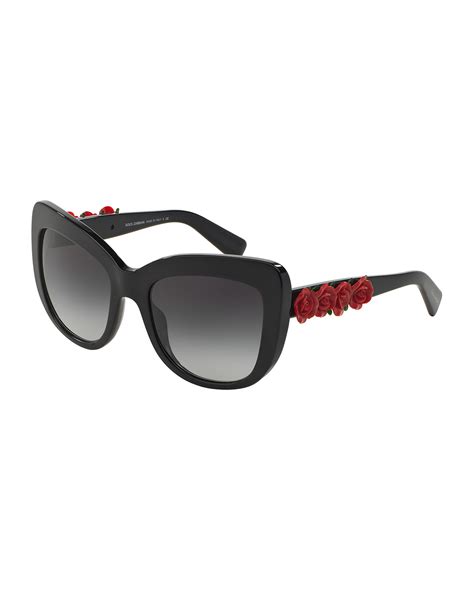 dolce and gabbana rose sunglasses.